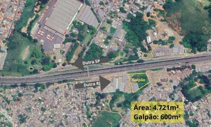 Barracão / Galpão / Depósito com 3 salas para alugar na Rua Amélia dos Santos, 999, Santos Neves, Nova Iguaçu