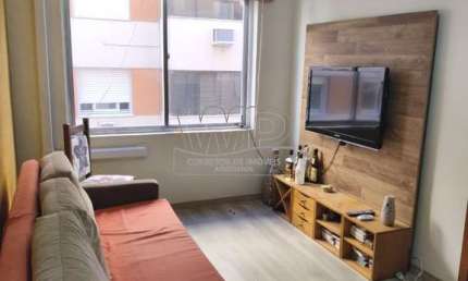 Apartamento com 1 quarto à venda na Rua Marechal Hermes, 155, Camaquã, Porto Alegre por R$ 155.000