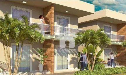 Casa com 2 dormitórios à venda, 78 m² por R$ 340.000 - Peró - Cabo Frio/RJ