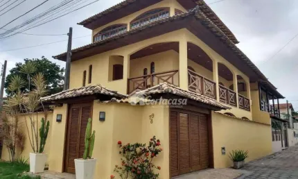 Casa com 4 dormitórios à venda, 260 m² por r$ 690.000 - fluminense - são pedro da aldeia/rj