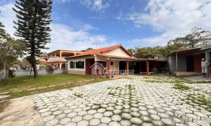 Casa com 3 dormitórios, 126 m² - venda por r$ 415.000,00 ou aluguel por r$ 3.033,33/mês - balneário são pedro i - são pedro da aldeia/rj