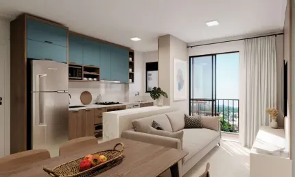 Apartamento com 2 quartos à venda na vila nova, joinville , 48 m2 por r$ 268.208