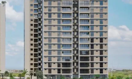 Lançamento em construção – bloco 14 andares em águas claras • 33 unidades de 4 quartos (119-121 m²) + 2 coberturas de 241 m²