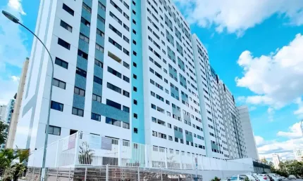 Apartamento 3 quartos à venda no residencial osmar castanho em águas claras – andar alto,  lazer completo