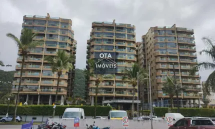 Apartamento Frente Mar para Venda em Mongaguá, Jardim Marina, 2 dormitórios, 1 suíte, 3 banheiros, 1 vaga