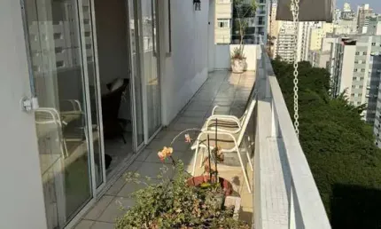 Apartamento com 2 quartos para alugar na Alameda Campinas, Jardim Paulista, São Paulo
