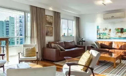 Apartamento com 4 quartos à venda na Avenida Jamaris, Moema, São Paulo
