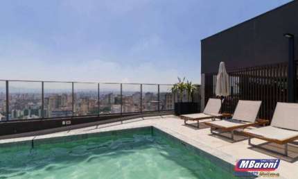 APARTAMENTO A VENDA EM ÓTIMO LOCAL, 1 Q, MOBIL, VARANDA , 25M2 E PRÓX.METRÔ