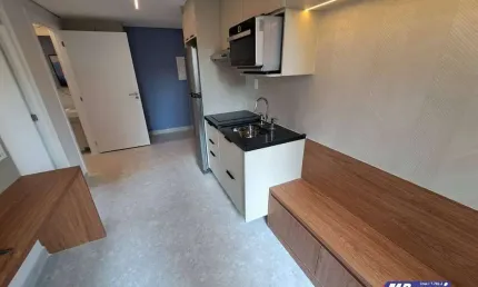 Apartamento para locação , pinheiros , 1 dorm, 26,70m2 , adapt. cadeirante.