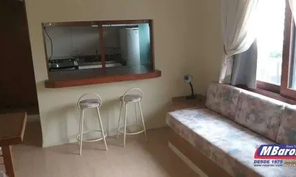 Flat para locação 01 dormitório com varanda - Jardim Paulista