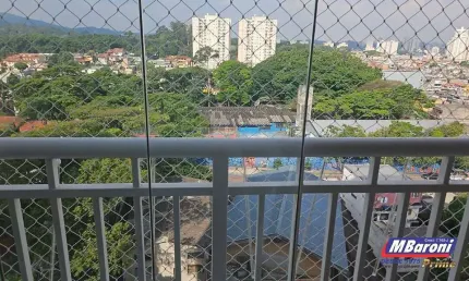 Linda vista, apartamento aconchegante 2 dormitórios 1 vaga de garagem