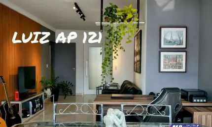 Apartamento 2 por andar com churrasqueira carvão na sacada com 3 Dormitório