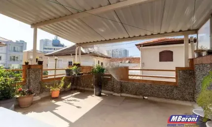 Sobrado para venda no Alto da Mooca, com 157m², 4 quartos e 2 vagas