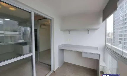 Apartamento com 1 quarto para alugar na Rua Maria Carolina, Jardim Paulistano, São Paulo