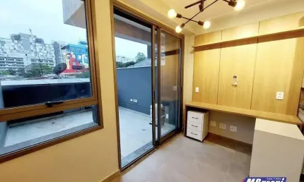 Studio Garden com 31m² no metro Alto Boa Vista - Boa Oportunidade!