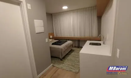 Apartamento com 1 quarto para alugar na Rua Cancioneiro de Évora, Santo Amaro, São Paulo
