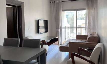 Aluga-se lindo apartamento mobiliado 63m2 no Bairro vila Olímpia