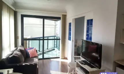 Apartamento aluga  jd. paulistano ,1 dorm,1 vaga, mobiliado,sacada, 36m2