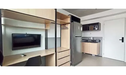 Apartamento com 1 quarto à venda na Rua Frei Caneca, 645, Consolação, São Paulo por R$ 438.000