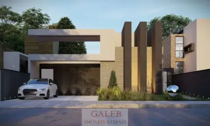 CASA TÉRREA À VENDA COM 3 QUARTOS E PISCINA EM CONDOMÍNIO