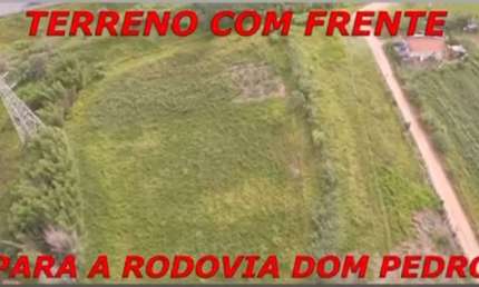 OPORTUNIDADE ÚNICA! TERRENO/ÁREA INDUSTRIAL NA RODOVIA D. PEDRO A VENDA!