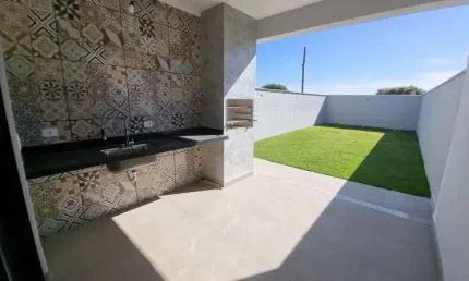 Sobrado com projeto inteligente e sustentável, 3 suítes, 146m² construído