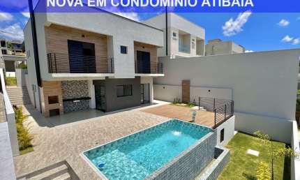 Casa em condomínio fechado com 3 quartos à venda no Rio Abaixo, Atibaia 