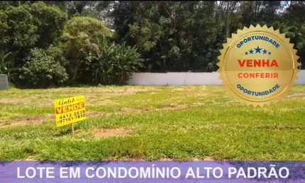 TERRENO SUAVE DECLIVE EM CONDOMÍNIO ALTO PADRÃO- SHAMBALA 1 - ATIBAIA