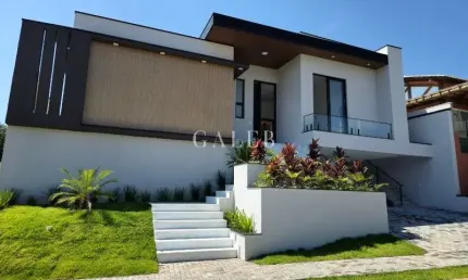 Casa de alto padrão à venda em condomínio de luxo em Atibaia-SP, 3 suítes, 2 salas, 4 vagas - Imperdível!