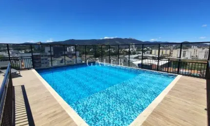 Apartamento 02 dormitórios 57m² - Piscina com Vista para a Pedra Grande  - Excelente Localização