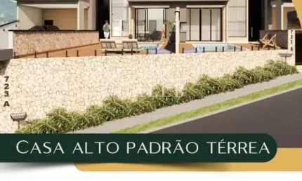 Casa de 3 quartos sendo suítes no jardim dos pinheiros, atibaia-sp, com 6 vagas de garagem!