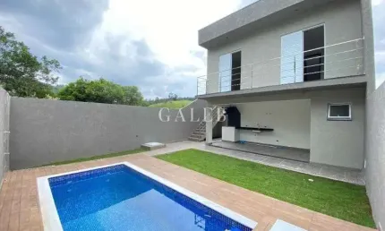 Casa à venda em Bom Jesus dos Perdões-SP, Loteamento Lamismar II: 2 quartos, 1 suíte, 2 salas, 3 banheiros, 2 vagas, 98m².