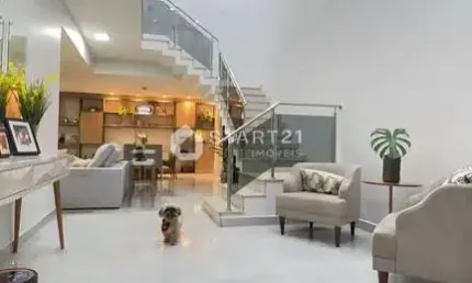 CASA DOS SONHOS A VENDA COM 3 SUÍTES, PISCINA, ÁREA GOURMET, 2 VAGAS DE GARAGEM E AQUECIMENTO SOLAR