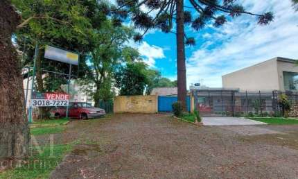 Terreno de esquina na Avenida Presidente Getúlio Vargasà venda, 313 m² por R$ 1.200.000 - Vila Izabel - Curitiba/PR