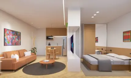 Apartamento studio com 1 dormitório à venda, por R$ 455.351 - Centro Cívico - Curitiba/PR