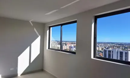 Pronto para morar! studio com 1 dormitório à venda, por r$ 289.000 - portão - curitiba/pr