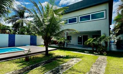 Casa em condomínio fechado com 7 quartos à venda na Rua Aquarius, S/n, Jauá, Camaçari