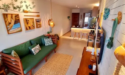 Casa Amarela Residence – Apê decorado com acesso à praia e preço de oportunidade!