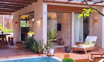 Casa duplex à venda na Reserva Sapiranga com garden privativo e piscina – Porteira fechada