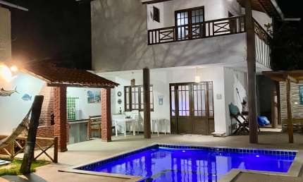Casa em condomínio fechado com 3 quartos para alugar no Jauá, Camaçari 