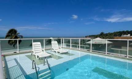 Flat com 1 quarto à venda na Avenida Cabo Branco, 4400, Cabo Branco, João Pessoa