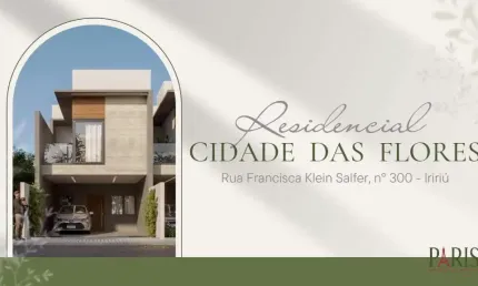 Casa em condomínio fechado com 3 quartos à venda na Rua Francisca Klein Salfer, 300, Iririú, Joinville por R$ 980.000