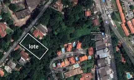 Terreno à venda na estrada marselha, entre os n, chácaras do refúgio-granja viana, cotia por r$ 890.000