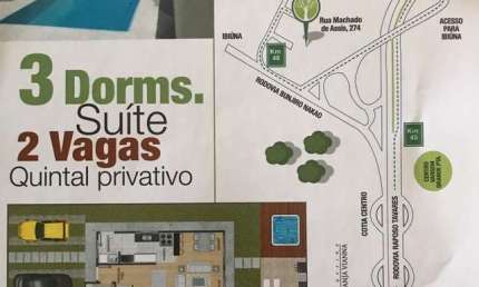 Casa com 3 quartos à venda na Rua Machado de Assis, 274, Chácara do Carmo, Vargem Grande Paulista por R$ 375.000