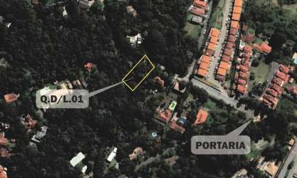 Terreno à venda na Estrada do Lutero, 1417, Paisagem Renoir, Cotia por R$ 280.000