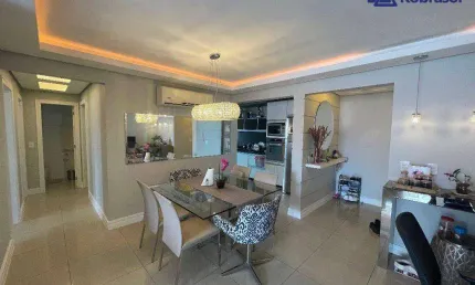 Apartamento com 3 dormitórios à venda, 123 m² por r$ 850.000,00 - kobrasol - são josé/sc