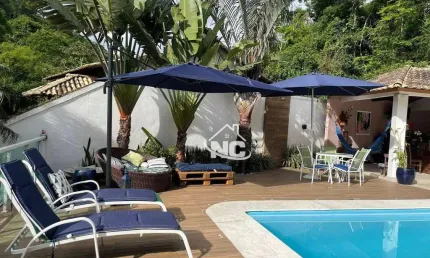 Casa linear com 4 quartos à venda, 360 m² por r$ 1.150.000 - pendotiba - niterói/rj