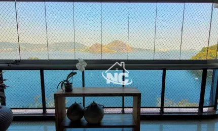 Apartamento com 4 quartos à venda, 290 m² por r$ 2.800.000 - boa viagem - niterói/rj