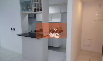 Apartamento com 2 dormitórios à venda, 55 m² por r$ 420.000,00 - maria paula - niterói/rj