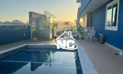 Casa com 5 quartos à venda, 200 m² por r$ 3.500.000 - são francisco - niterói/rj